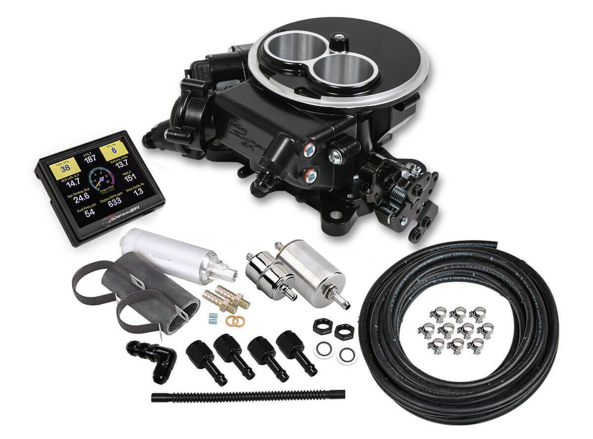 FUEL INJ SYS 2BBL BLK MAST KIT