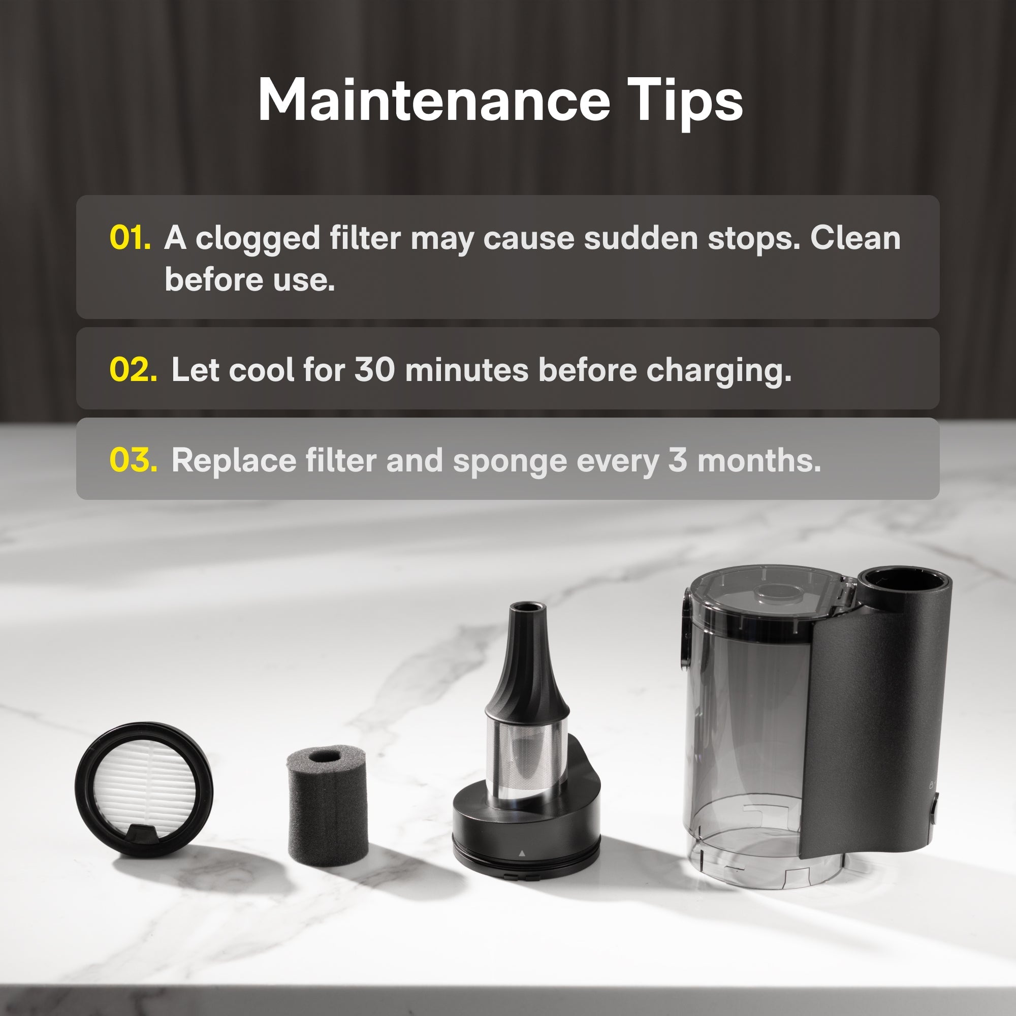 HOTO BlowVac™ Handheld Vacuum