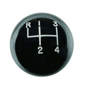 4 SPD SHIFT KNOB 3/8-16 BLACK