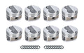 SBC Forged Domed Piston Set 4.040 Bore +6.3cc
