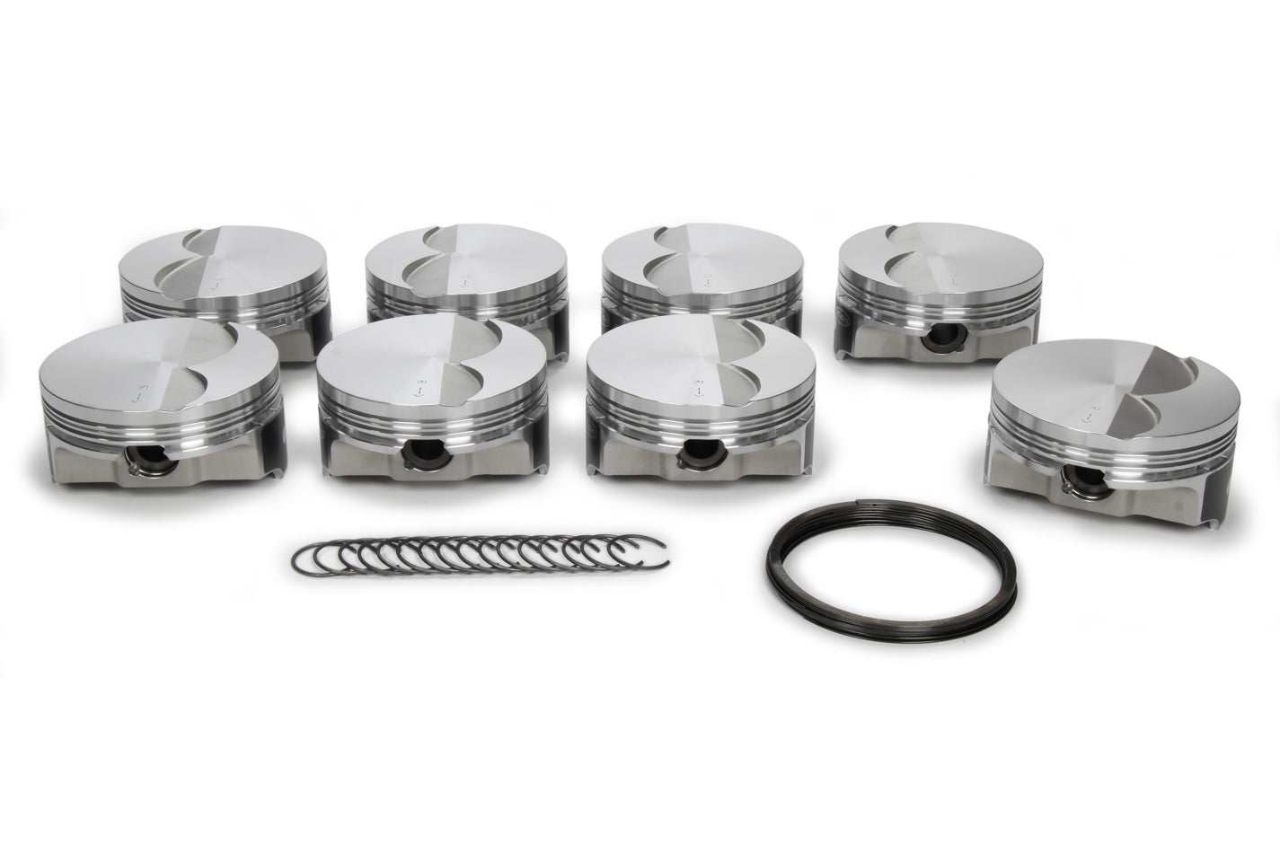 PISTONS FORGED ALUM FLAT TOP L