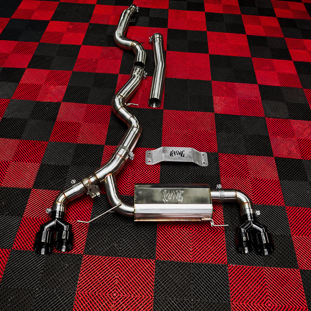 Rvng 4” True Single G2X GEN2 & 3 M340/M440i Valved Exhaust system