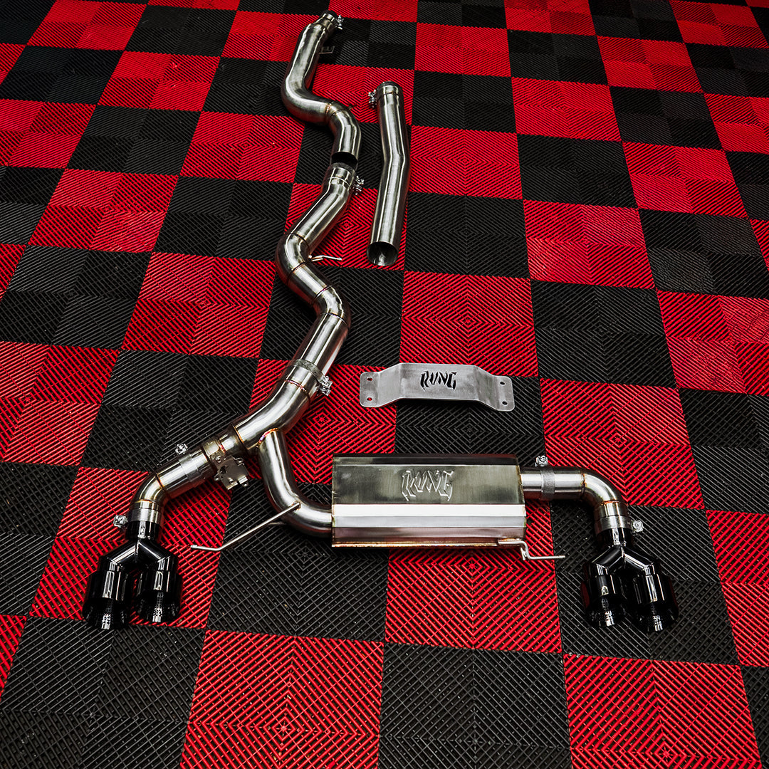 Rvng 4” True Single G2X GEN2 & 3 M340/M440i Valved Exhaust system