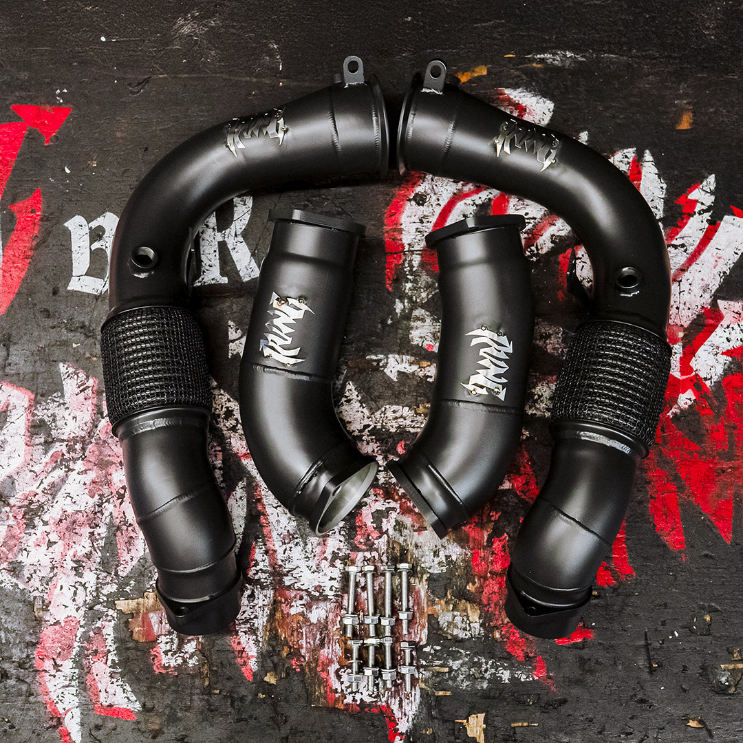 Rvng XL Flow Series 3.5” G9X/S68 M5 Race downpipes