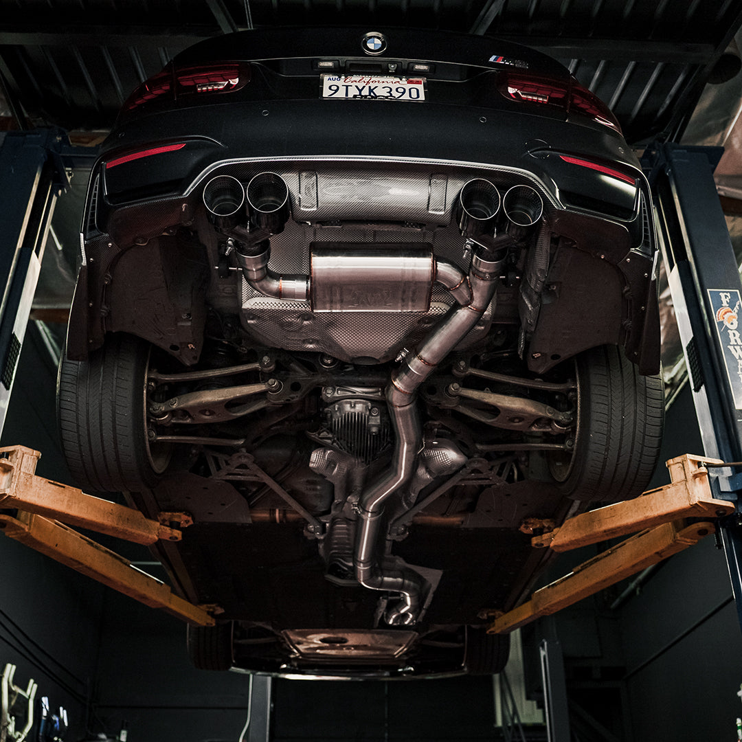 Rvng Designed 4” True Single Valved Exhaust System (F80 M3/F82 M4)