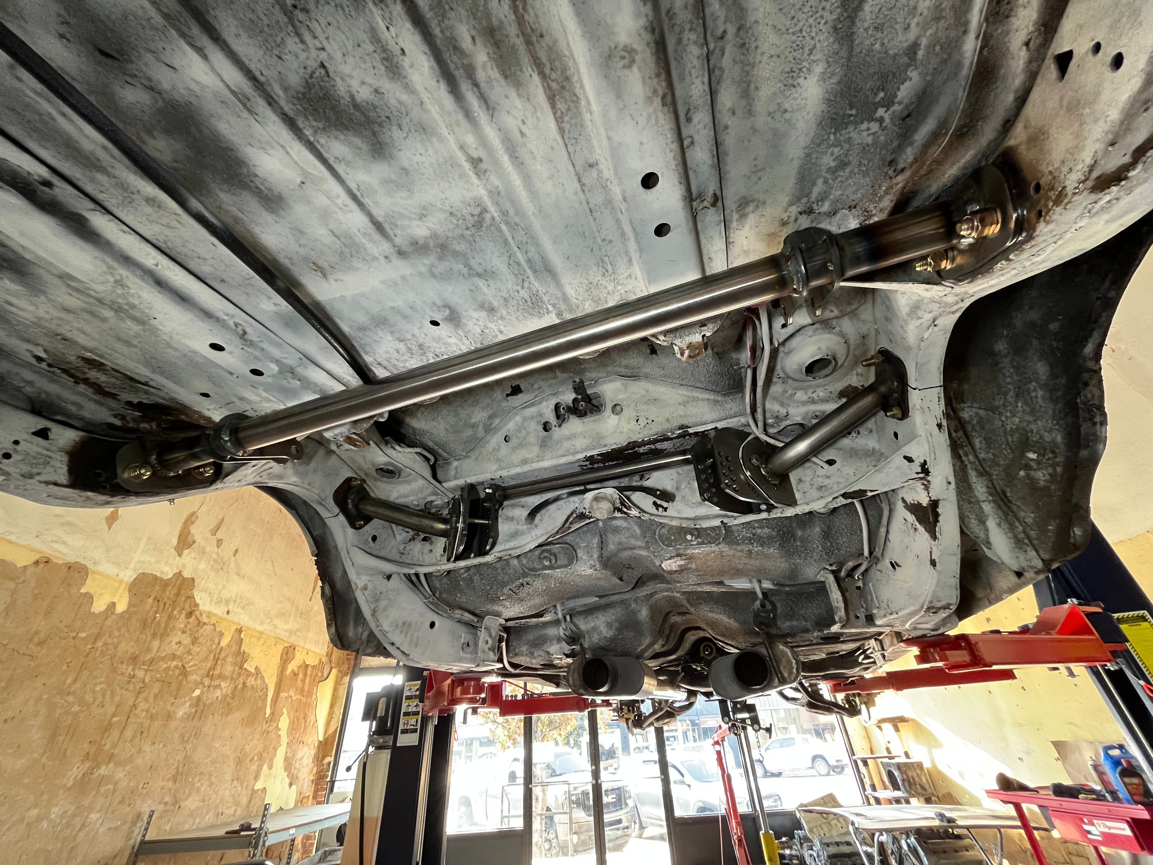 1971-72  Bolt In Adjustable Upper Torque Box Assembly