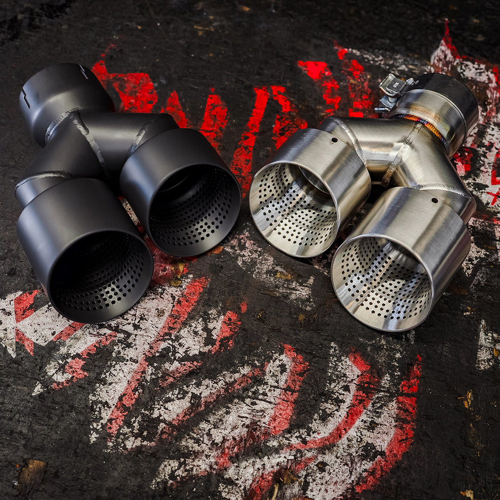 Rvng Designed 4” & 4.5” True Single Valved Exhaust System (G80/G82) S58