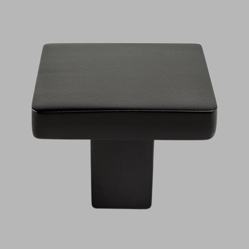 BERENSON (25 PACK) Contemporary Advantage One Square Knob Matte Black 0951-1055-P