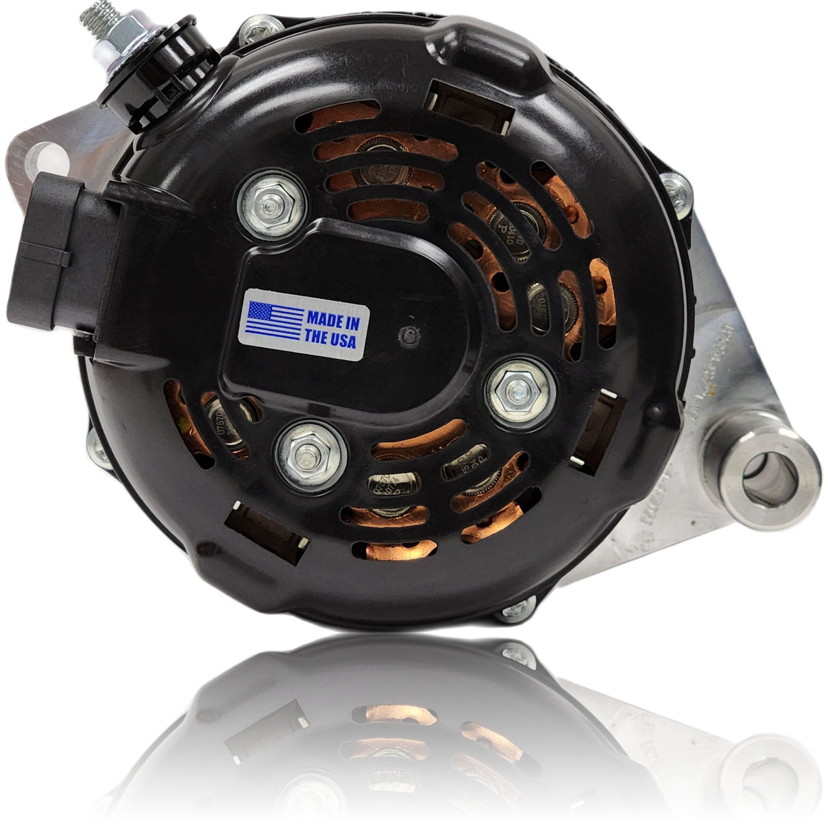 Mechman 170 Amp S Series Billet Alternator 2003-2004 Ford Mustang Cobra 4.6L Supercharged - Machined