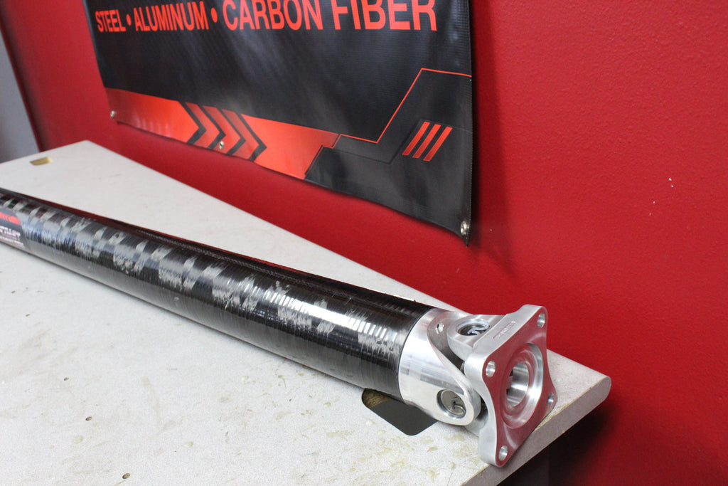 2015+ Ford F150 5.0L 4WD Crew Cab Regular bed 3.872” 1350 Series Carbon Fiber DriveShaft DS-F1504W-CC375CF