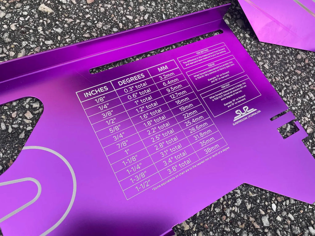 SLR Toe Plates for Mazda3