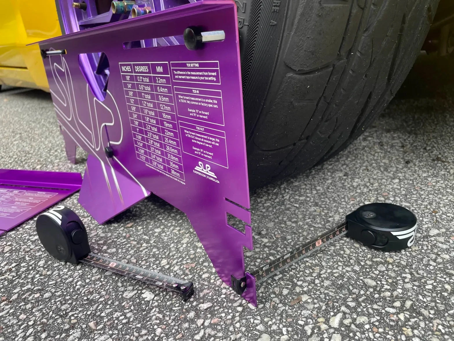 SLR Toe Alignment Plate for Racing & Drifting
