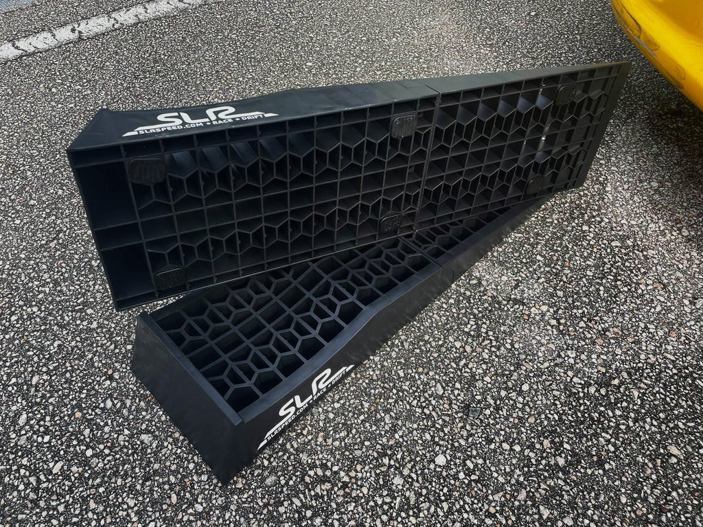 SLR Low Profile Race Ramps for R230 SL-Class - Split-Style for Easy Jacking