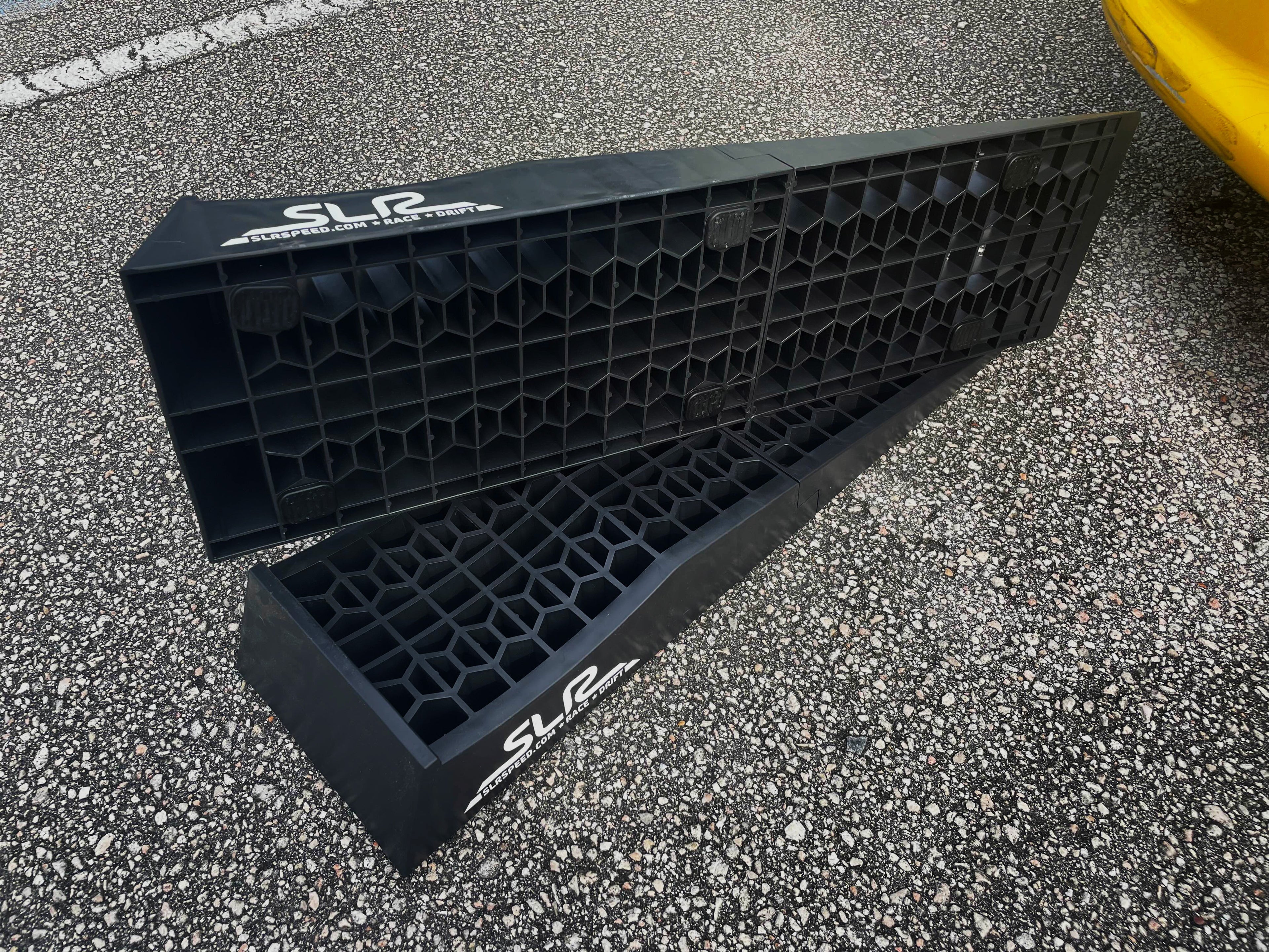 SLR Low Profile Race Ramps for R230 SL-Class - Split-Style for Easy Jacking