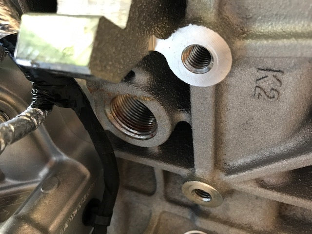 Coolant Port for Block - 1/8 NPT for Coolant Temp Sender Coyote 5.0L and 7.3L Godzilla