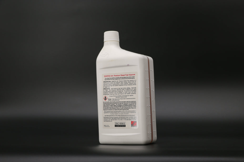 SWEPCO | 501 Diesel Fuel Improver | Cetane Booster | Multi-Function