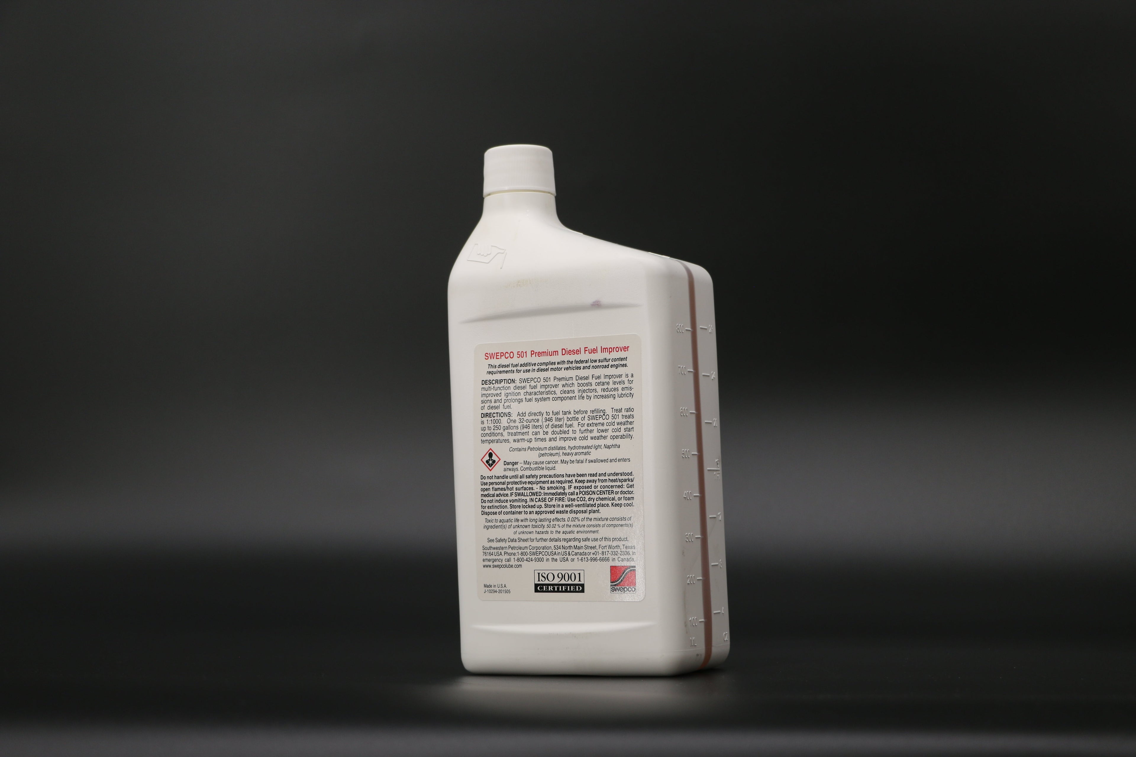 SWEPCO | 501 Diesel Fuel Improver | Cetane Booster | Multi-Function