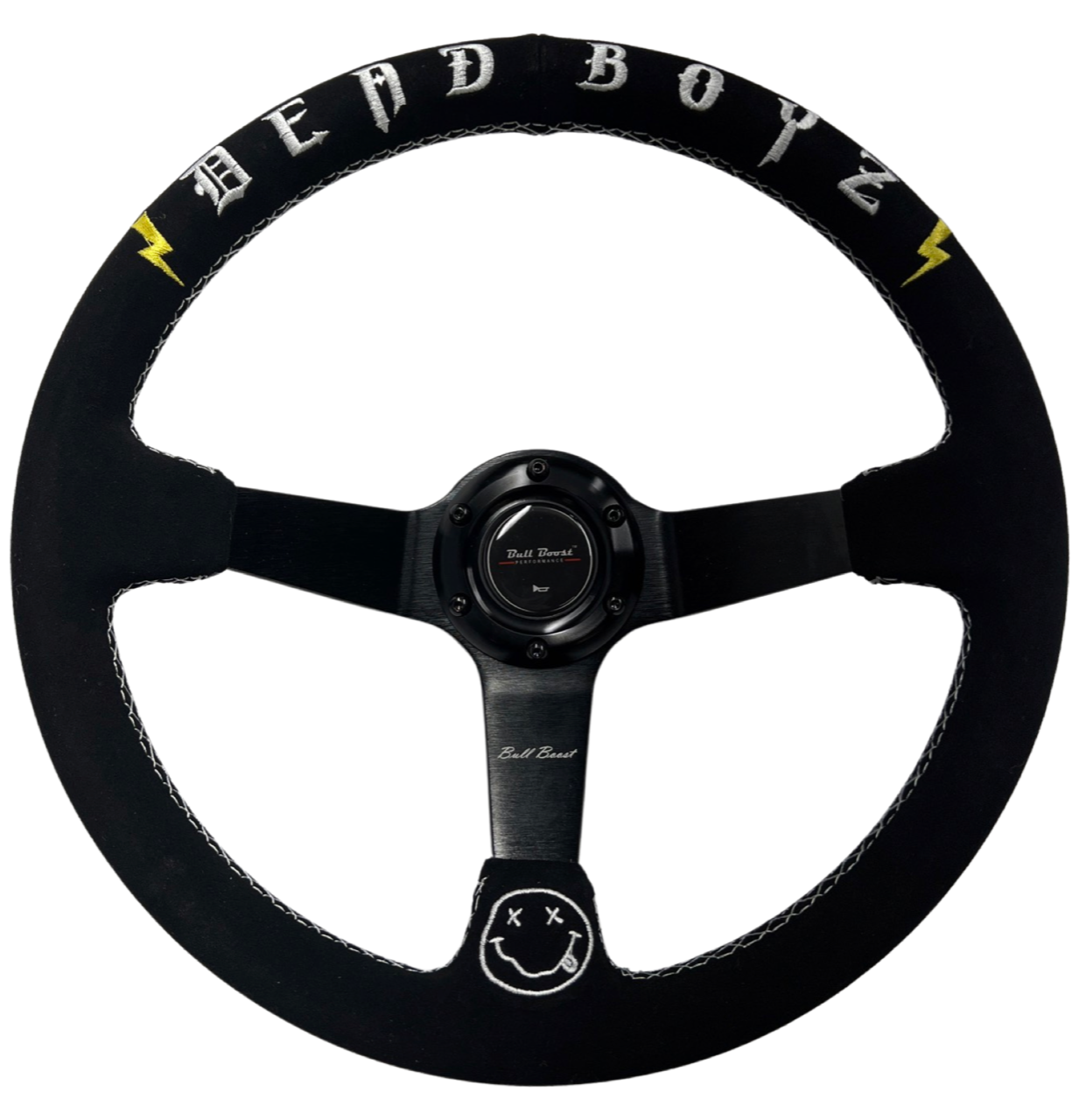 Deadboyz Suede Steering Wheel Hub Adapter For Dodge GM Buick Chevy Vehicles