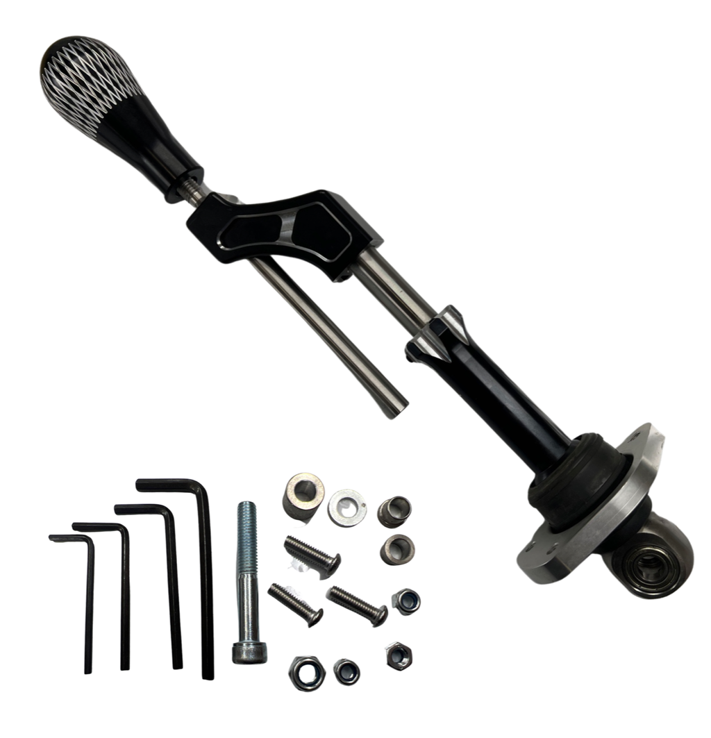 B Series Shifter Shift Box Black Knob Version 2 EF Hatch Del Sol DC2 Integra EX DX V2