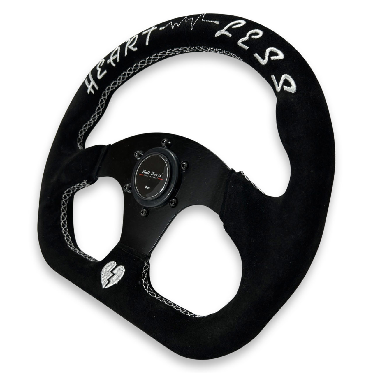 Quadro Yoke Suede Steering Wheel Kit For 01-06 BMW 320 325 328 330 M3 Z4 E90 Mini Cooper E46H
