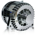 Mechman 240 Amp Racing Alternator 1988-1995 GM Truck Mount - Chrome