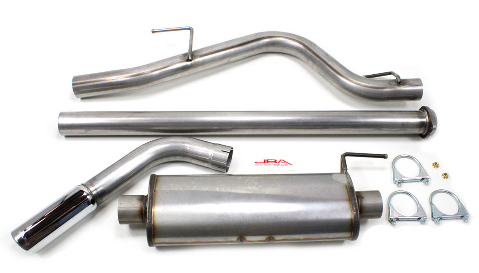 EXHAUST CAT-BACK SS CHROME TIP