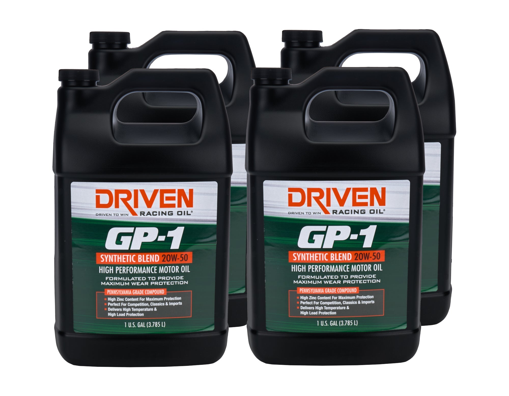 GP-1 20w50 SemiSynthetic Case 4 x 1 Gallon