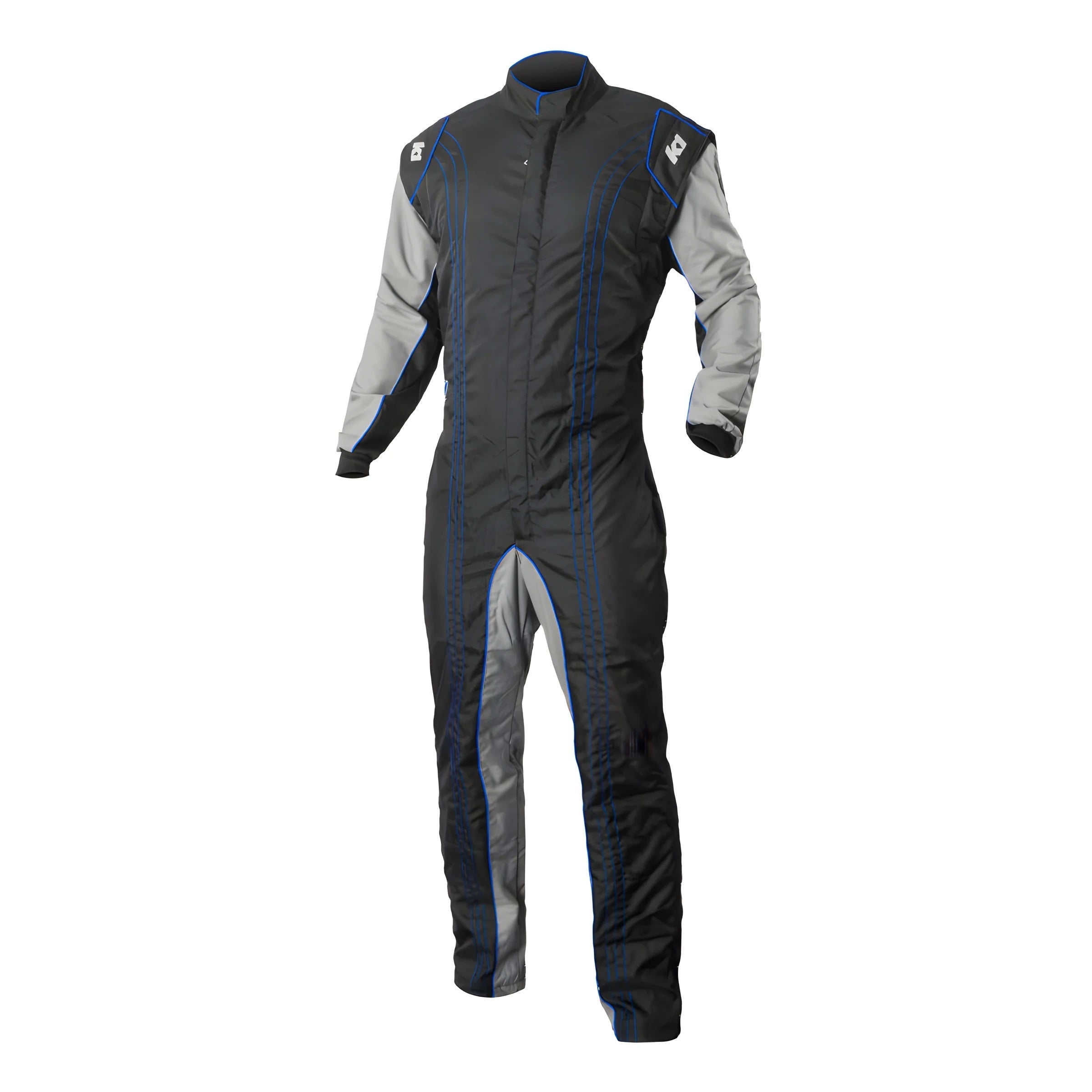 Suit Karting GK2 Youth 3X-Small Black/Blue