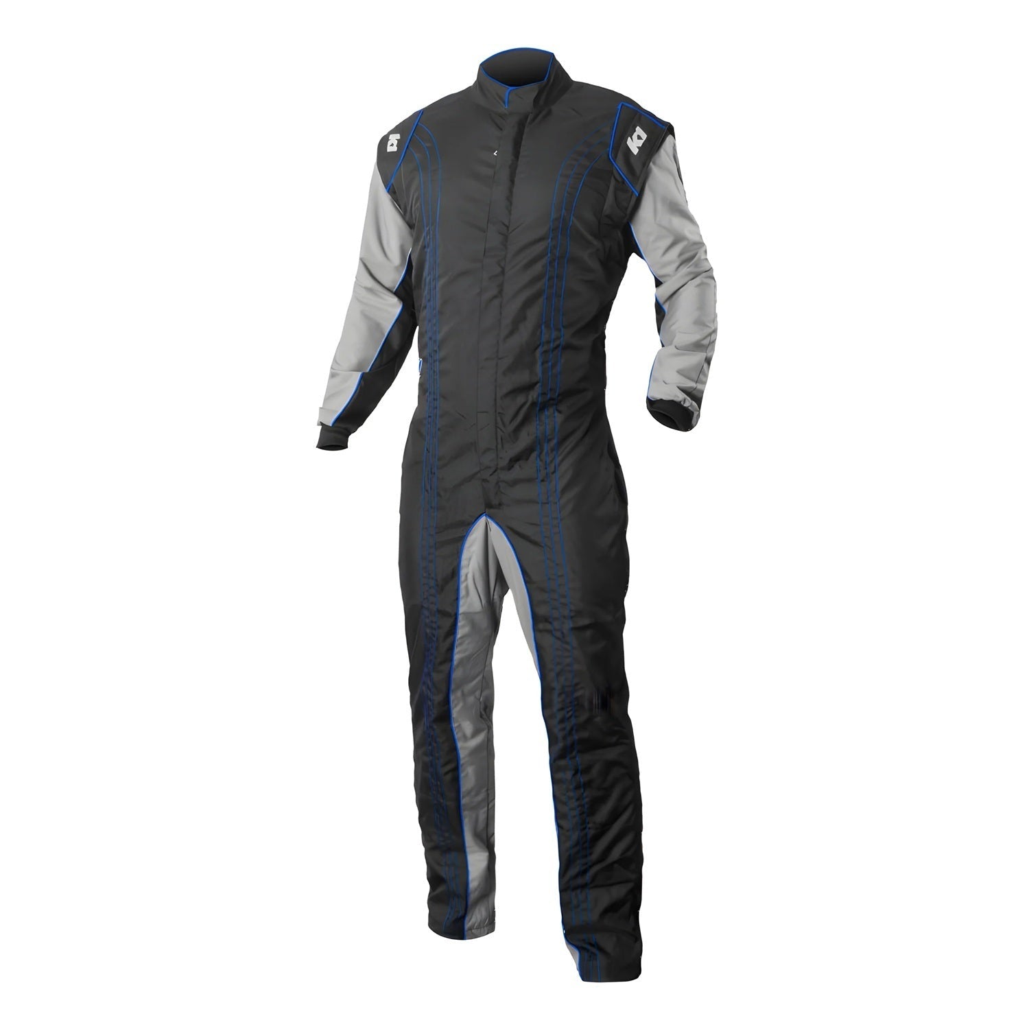 Suit Karting GK2 Adult Medium/Large Black/Blue