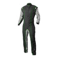 Suit Karting GK2 Adult Large/X-Lrg Black/Green