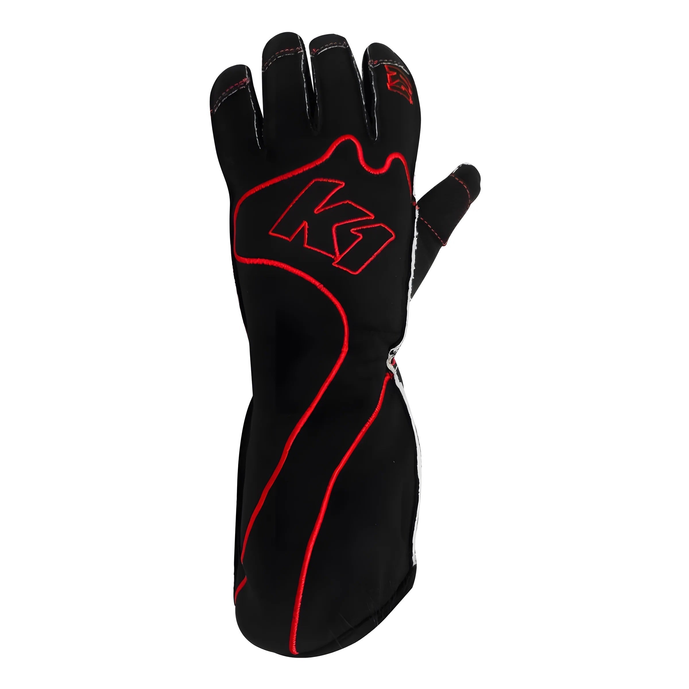 Gloves Karting RS1 Adult X-Small Black/Red