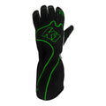 Gloves Karting RS1 Youth 4X-Small Black/Green