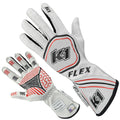 Glove Flex Small White SFI 3.3/5