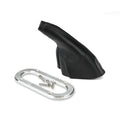 BILLET FLR MNT HB RING W/BOOT