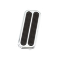 BILLET THROTTLE PAD W/RUBBER