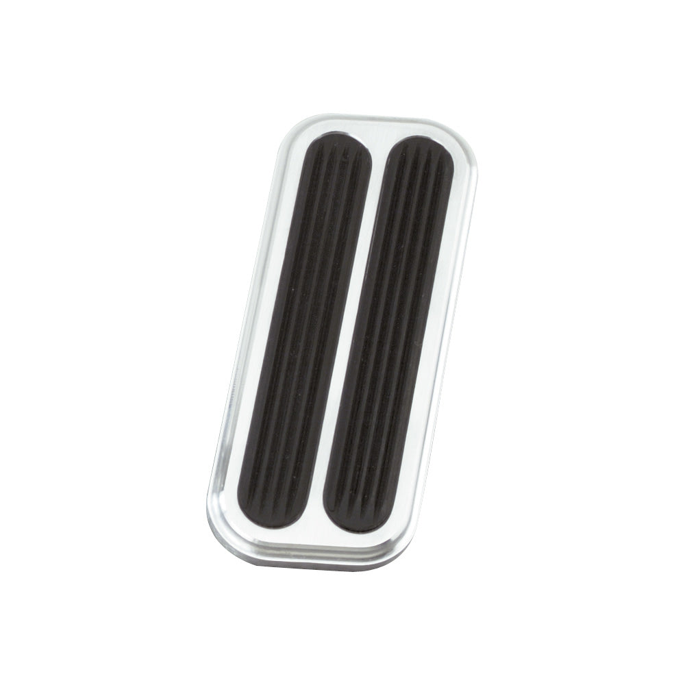 BILLET THROTTLE PAD W/RUBBER