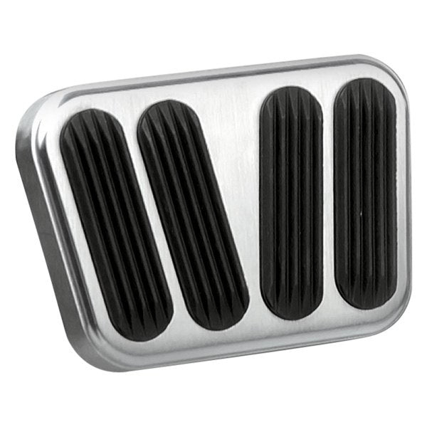 BILLET BRK/CLUTCH PAD W/RUBBER