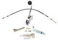 ES Shifter GM 4L60E Chro me 16in Mush Black Knob