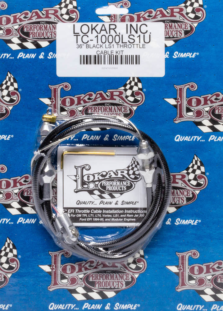 THROTTLE CABLE BLACK