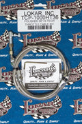 POLISHED THROTTLE CABLE