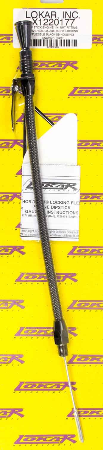 LOCKING ENGINE DIPSTICK BLK SS
