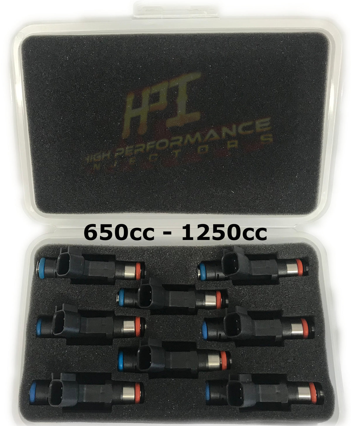 HPI Injectors Set of 8 LS1 / LS6 / LT1 High Impedance EV1 Style Fuel Injectors