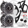 Mechman 800 Amp Black Dual Alternator Kit for 2014 - 2018 GM Trucks