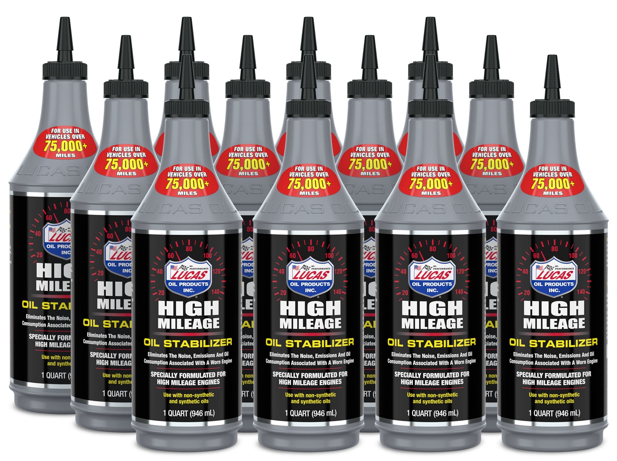 High Mileage Oil Stabili zer Case 12 x 1 Qt.