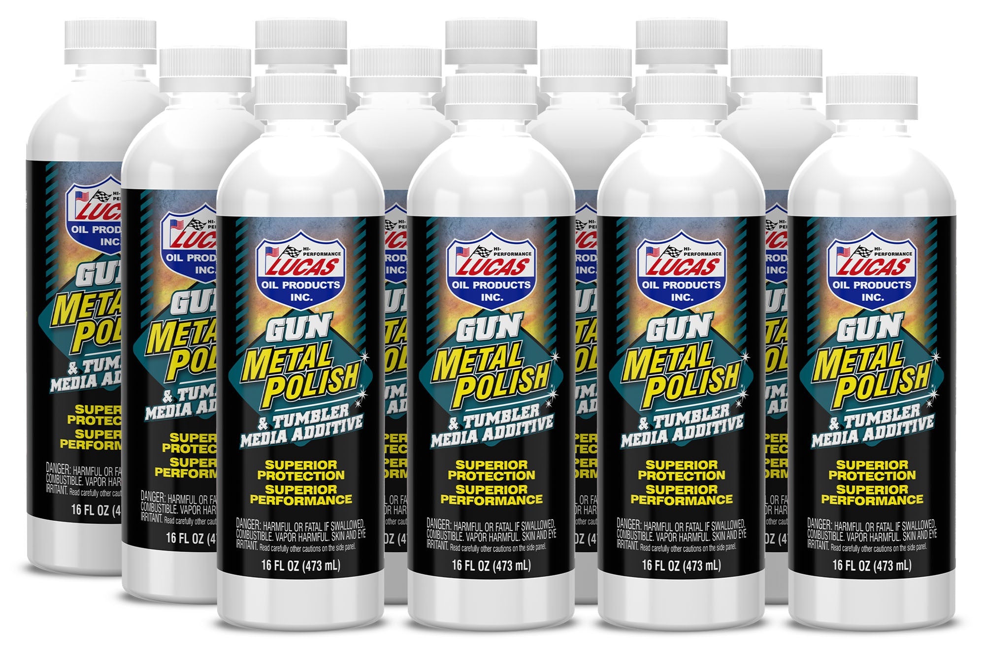 Gun Metal Polish Case 12 x 16 Ounce