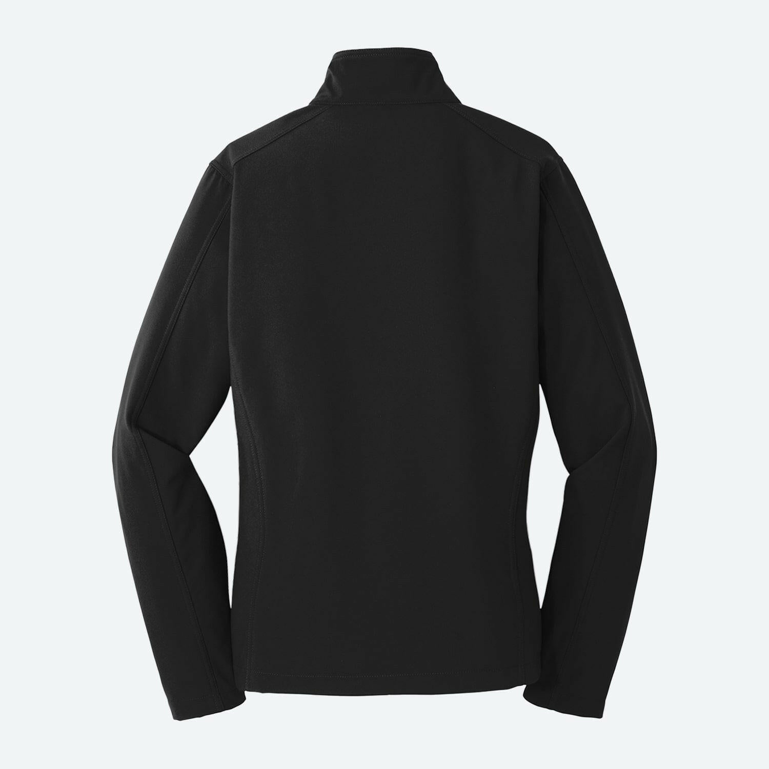 VP Racing Black Ladies Soft Shell Jacket - Water Repellent