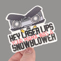 Hales Yeah Design Laser Lips Sticker ~3" at Longest Edge