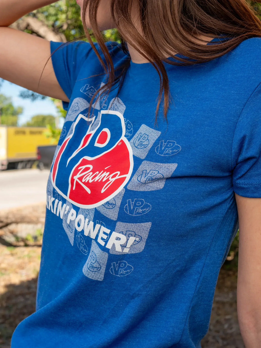 VP Racing Women's Speedster Checkered T-Shirt