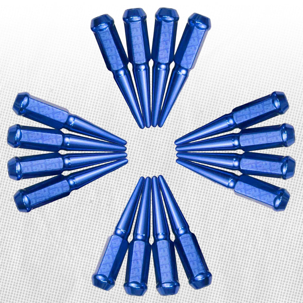 14x2.0mm Extended Spike Lug Nuts - 60 Degree Taper Seat