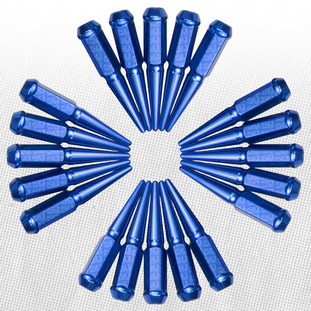 14x2.0mm Extended Spike Lug Nuts - 60 Degree Taper Seat